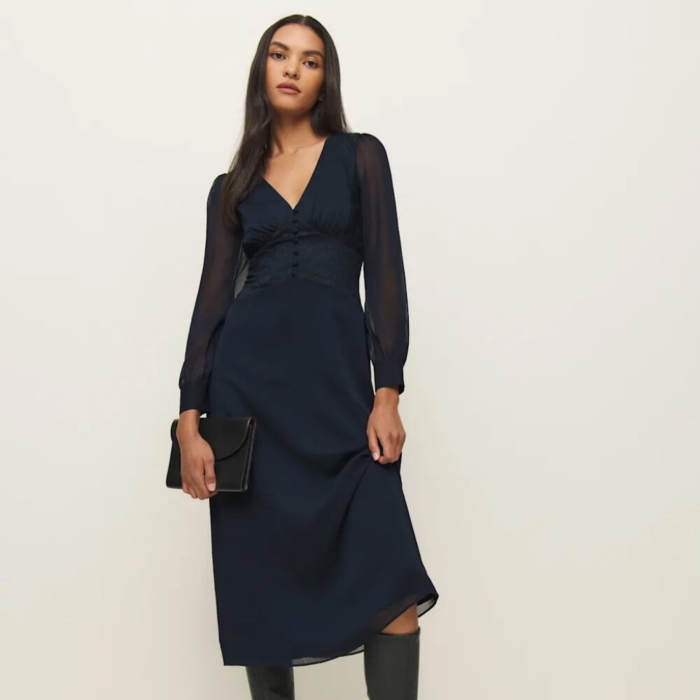 Reformation Morganna Midi Dress